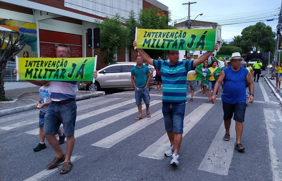 Manifestação pró-Bolsonaro foi um fracasso em Patos