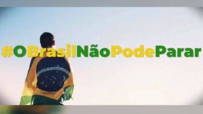 Justiça federal proíbe governo de veicular campanha contra isolamento social