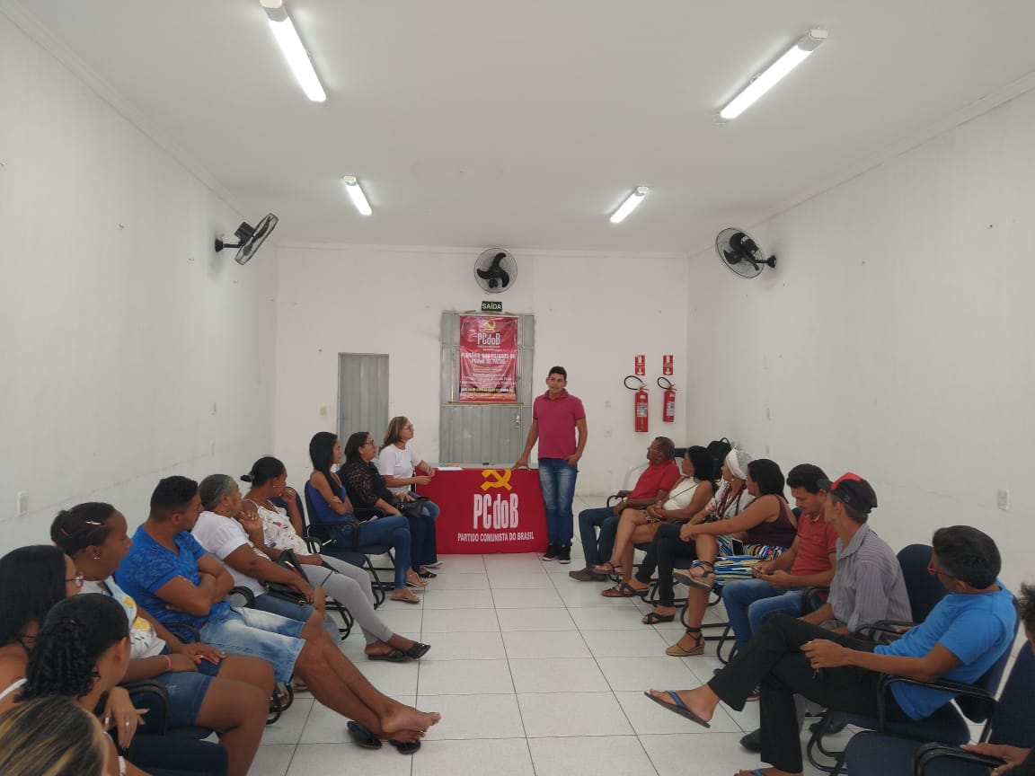 PCdoB de Patos realizará reunião dia 15 de março