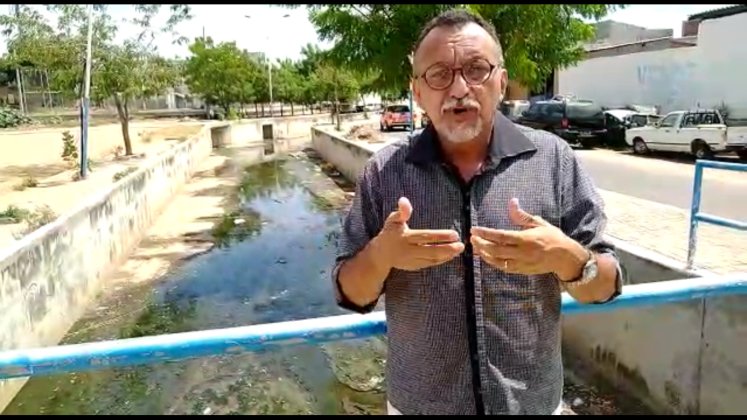 Vereador Zé Gonçalves diz que Canal do Frango precisa de uma ação urgente