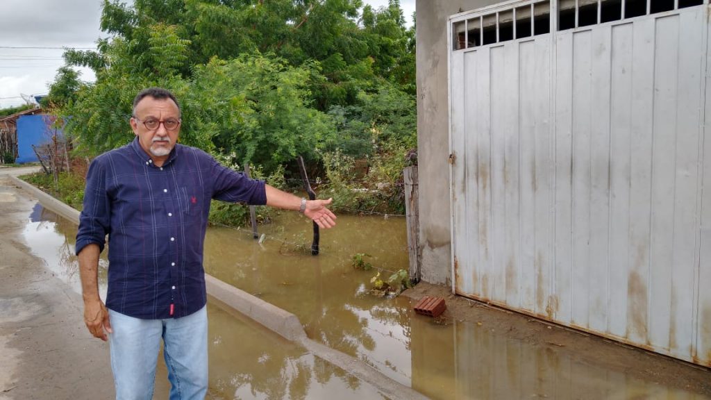 Prefeitura de Patos e empresa são responsáveis pelas obras mal feitas no Conjunto dos Sapateiros em Patos em 2020. Denuncia vereador Zé Gonçalves
