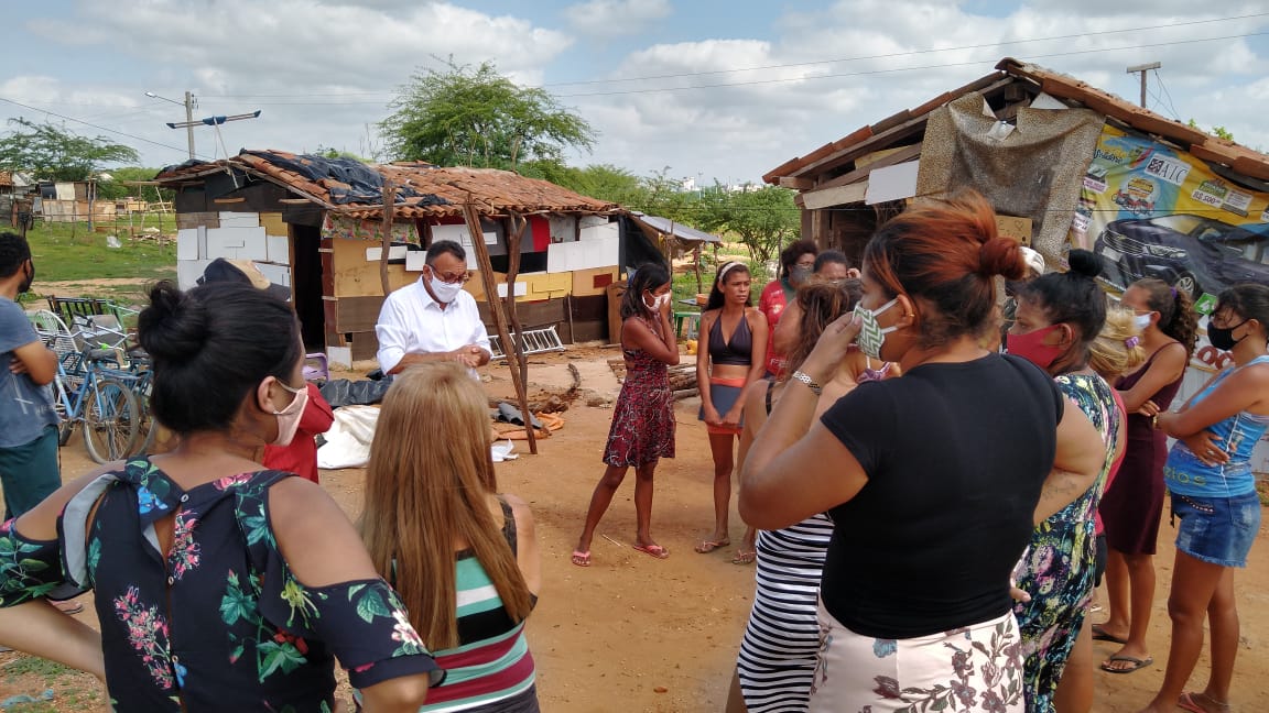 Vereador Zé Gonçalves comemora vitória dos sem teto em Patos