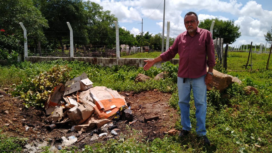 Vereador Zé Gonçalves quer obra do Mocambo de Baixo concluída.