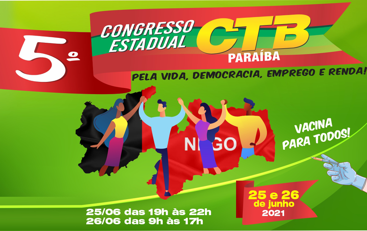 CTB Paraíba nos preparativos finais para realização de seu 5° Congresso Estadual
