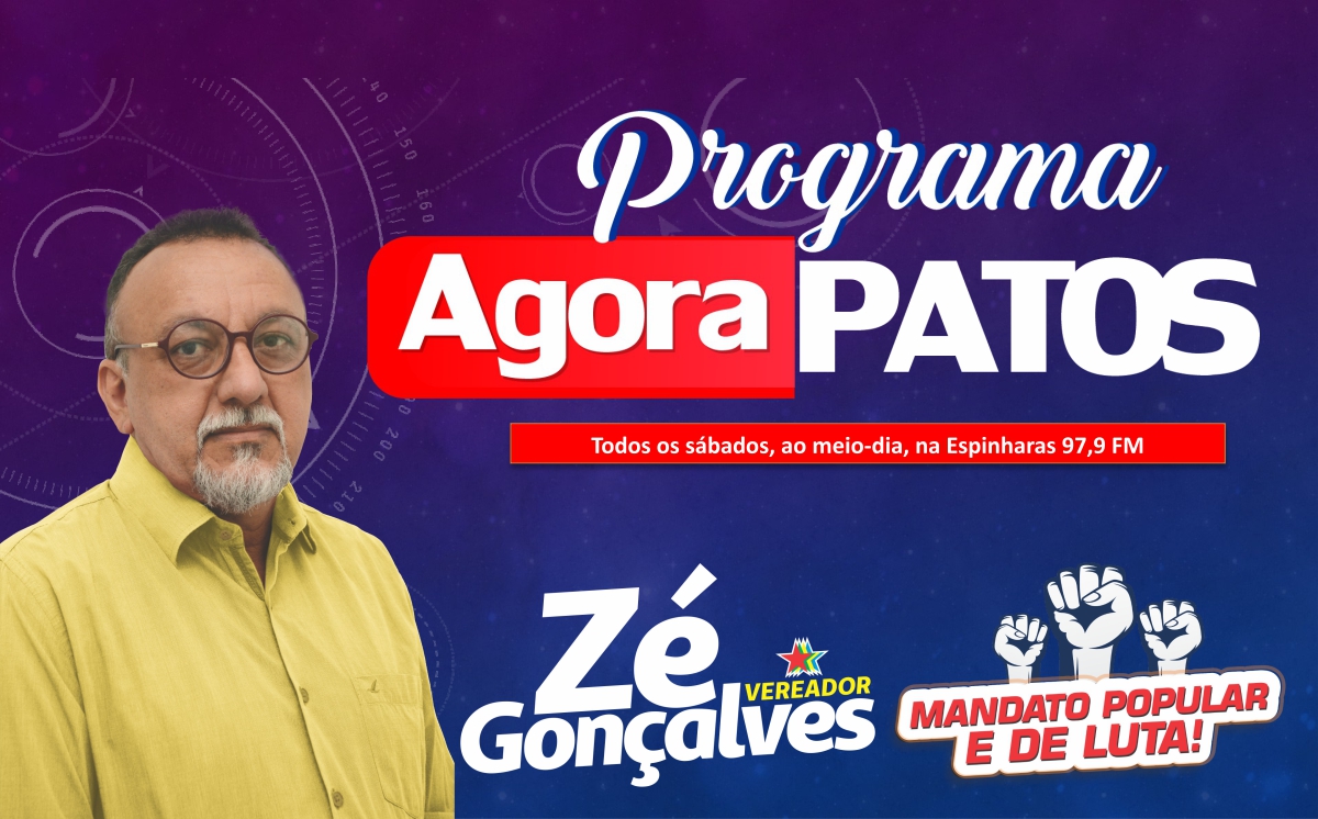 Zé Gonçalves tem programa de prestação de contas de seu mandato a população de Patos