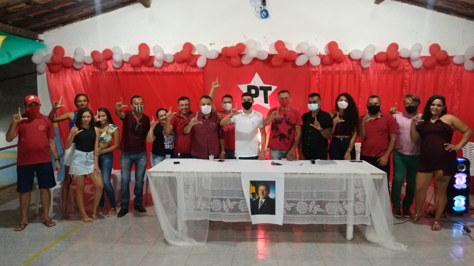 Vereador Zé Gonçalves participa de reunião de reestruturação do PT em Malta